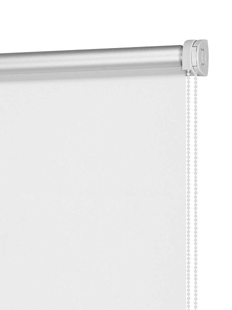 Рулонная штора Однотонный Белый блэкаут - фото 1