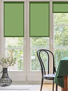 Рулонная штора Однотонный Травяной зеленый блэкаут - превью фото 4