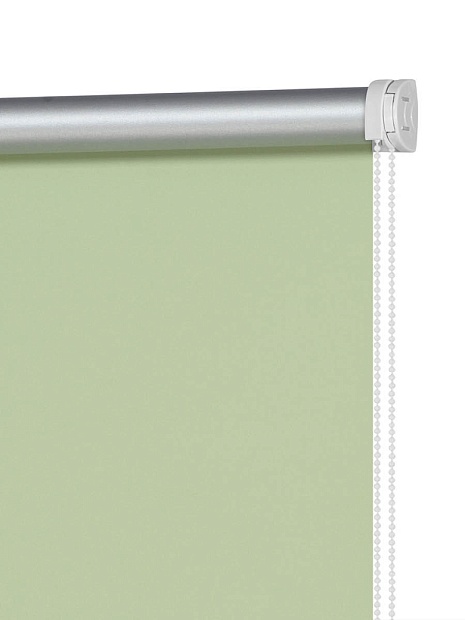 Рулонная штора Однотонный Весенний зеленый блэкаут - фото 2