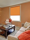 Рулонная штора Однотонный Оранжевый блэкаут - превью фото 4